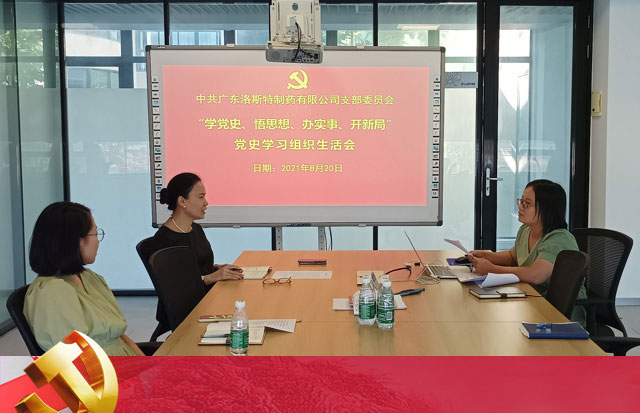 黨支部黨員開展黨史學(xué)習(xí)心得交流會(huì)