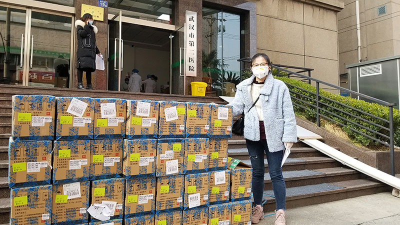 眾志成城抗疫情 愛心捐贈(zèng)度難關(guān)