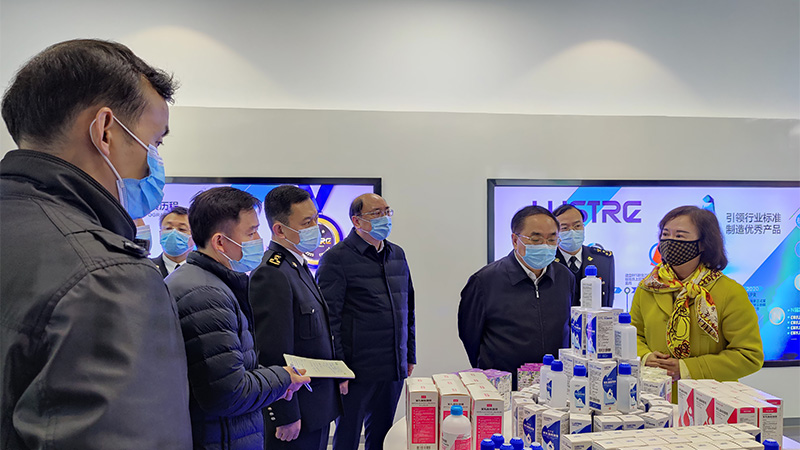 海關總署調研洛斯特制藥