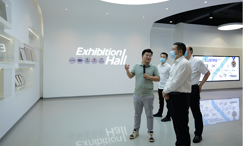 深圳市前海管理局調研洛斯特制藥